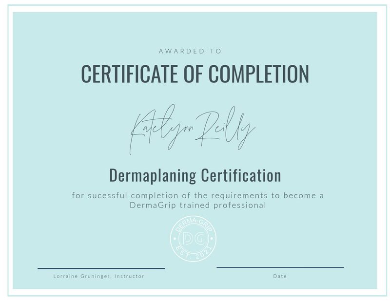 Dermaplaning Training Kit & Certification Bundle